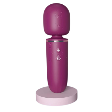 WAND MASSAGER Σιωπηλός, μαλακός και αδιάβροχος wand δονητής με 4 ταχύτητες & 7 συχνότητες δόνησης