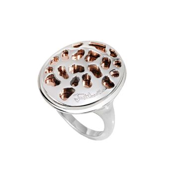 Γυναικείο Κόσμημα Δαχτυλίδι από Ανοξείδωτο Ατσάλι σε Ασημένιο Χρώμα της σειράς Skin, Just Cavalli SCNU04016 - Just Cavalli