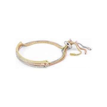 Pierre Cardin PXB6866XXX Βραχιόλι από Ανοξείδωτο αστάλι, Σε Χρωματισμούς Ασημί, Ροζ Χρυσό και Κίτρινο Χρυσό με Πέτρες - Pierre Cardin