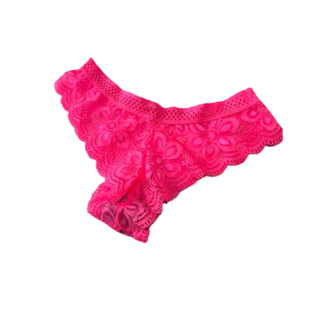 ZOIE Μπραζίλ floral δαντελένιο βρακάκι με απαλή υφή