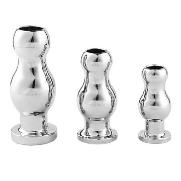 SULFU Μεταλλική Πρωκτική Σφήνα με Τρύπα στην Μέση