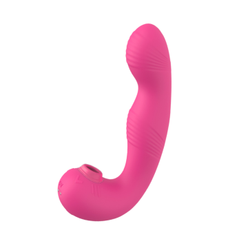 BLURRY ROSE Δονητής με Αναρρόφηση & Διέγερση G-Spot