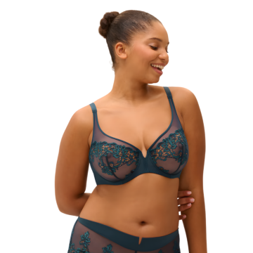 PAON Σουτιέν με δαντέλα και διαφάνεια