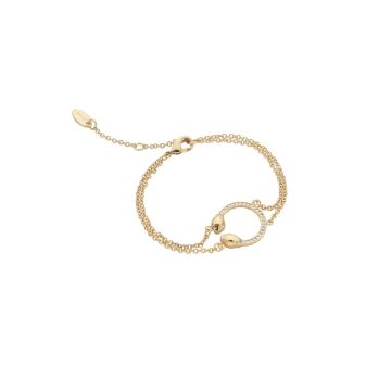 Just Cavalli Γυναικείο Κόσμημα Βραχιόλι 16 cm από Ατσάλι σε Χρυσό χρώμα, JCBR00893200 - Just Cavalli