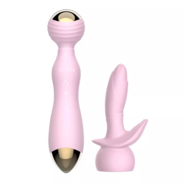 LANDTRA Ερωτικό Βοήθημα Δονητής Wand μασάζ με επιπλέον εξάρτημα