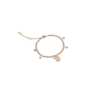 Just Cavalli Γυναικείο Κόσμημα Βραχιόλι 16 cm από Ατσάλι σε Ροζ Χρυσό χρώμα, JCBR00923300 - Just Cavalli