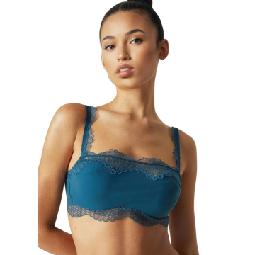 ECLER Σουτιέν με μπανέλα και δαντέλα