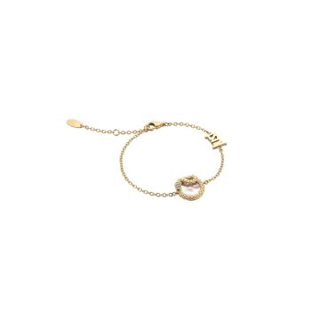 Just Cavalli Γυναικείο Κόσμημα Βραχιόλι 16 cm από Ατσάλι σε Χρυσό χρώμα, JCBR01052200 - Just Cavalli