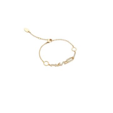 Just Cavalli Γυναικείο Κόσμημα Βραχιόλι 20 cm από Ατσάλι σε Χρυσό χρώμα, JCFB00423200 - Just Cavalli