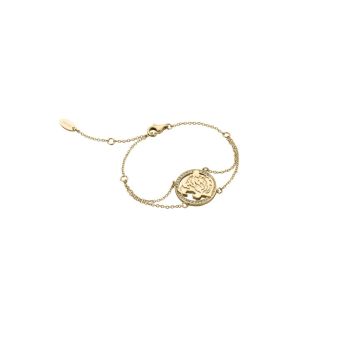 Just Cavalli Γυναικείο Κόσμημα Βραχιόλι 16 cm από Ατσάλι σε Χρυσό χρώμα, JCBR01042200 - Just Cavalli