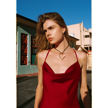 LOULOU Δαντελένιο σετ εσωρούχων, see through bralette κορσέ τοπάκι και string