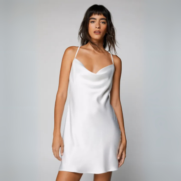 HARPER Σατέν υφής ρόμπα με τρουακάρ μανίκια, ζώνη & γιαπωνέζικες πολύχρωμες λεπτομέρειες