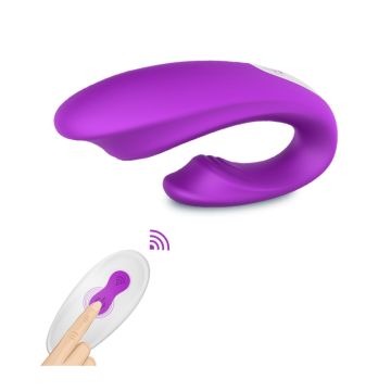 WE JOY-RCT Ασύρματος Δονητής Για ζευγάρια σε σχήμα U διαστάσεων 9.6cm X 6.2cm X 2.9cm
