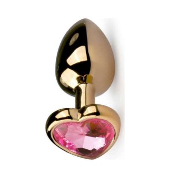 SICHU Πρωκτική Σφήνα με διαμαντάκι σε σχήμα καρδιάς