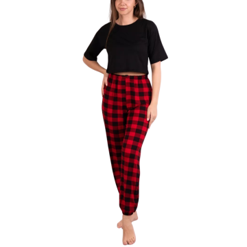 MOBY Καρό Σετ Πυτζάμας