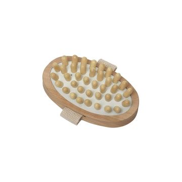 Ξύλινο Εργαλείο Μασάζ για κυτταρίτιδα σε φυσικό χρώμα ξύλου, σε στρογγυλλό σχήμα, Massage roller