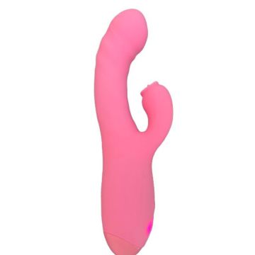 LUNA MASSAGE STICK Ο πιο ρεαλιστικός δονητής που αυξομειώνεται με ραβδώσεις με 9 διαφορετικούς τύπους δόνησης